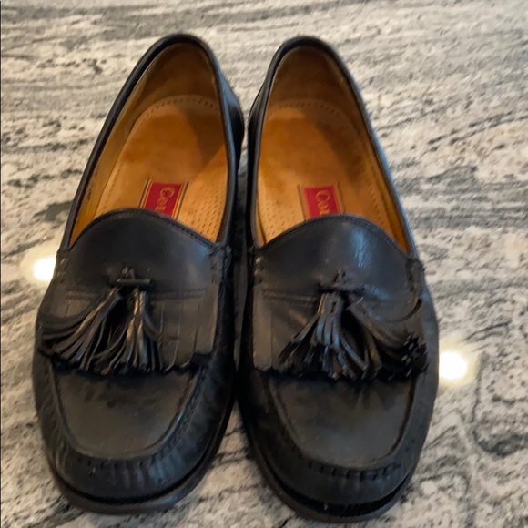 Cole Haan Black Tassel Loafers, size 7.5 - Picture 3 of 3